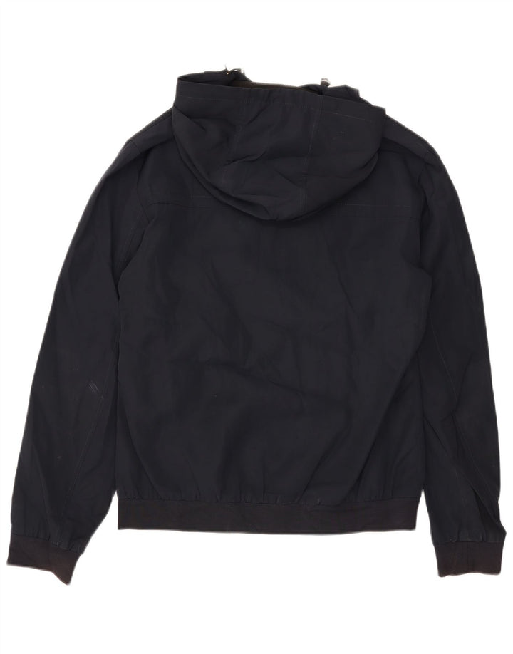 Ανδρικό μπουφάν REISS με κουκούλα UK 38 Medium Navy Blue Polyester