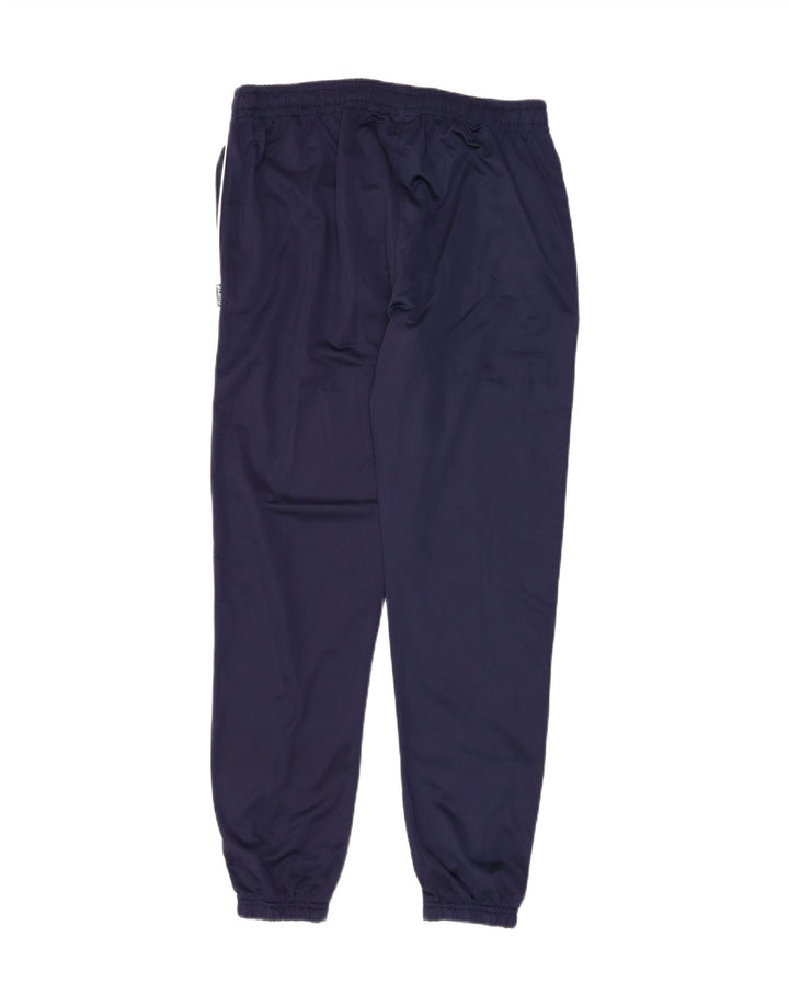 LOTTO Mens Tracksuit Trousers Joggers Large  Navy Blue Polyester Vintage Lotto and Second-Hand Lotto from Messina Hembry 