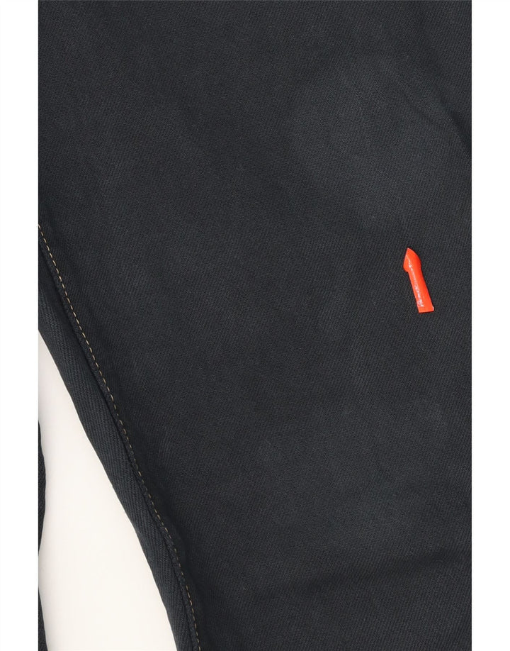 LEVI'S Womens Straight Jeans W25 L30 Navy Blue Cotton Vintage Levi's and Second-Hand Levi's from Messina Hembry 