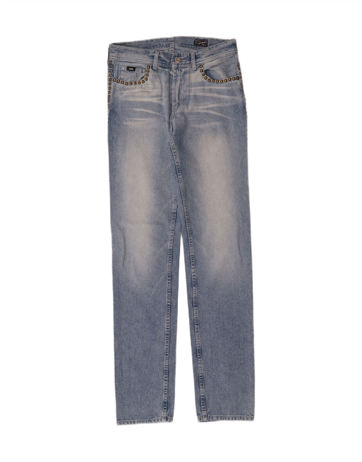 GAS Womens Slim Jeans W28 L33 Blue