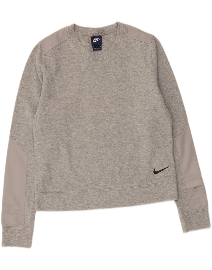 Γυναικείο φούτερ Nike Jumper UK 14 Μεσαίο γκρι βαμβακερό