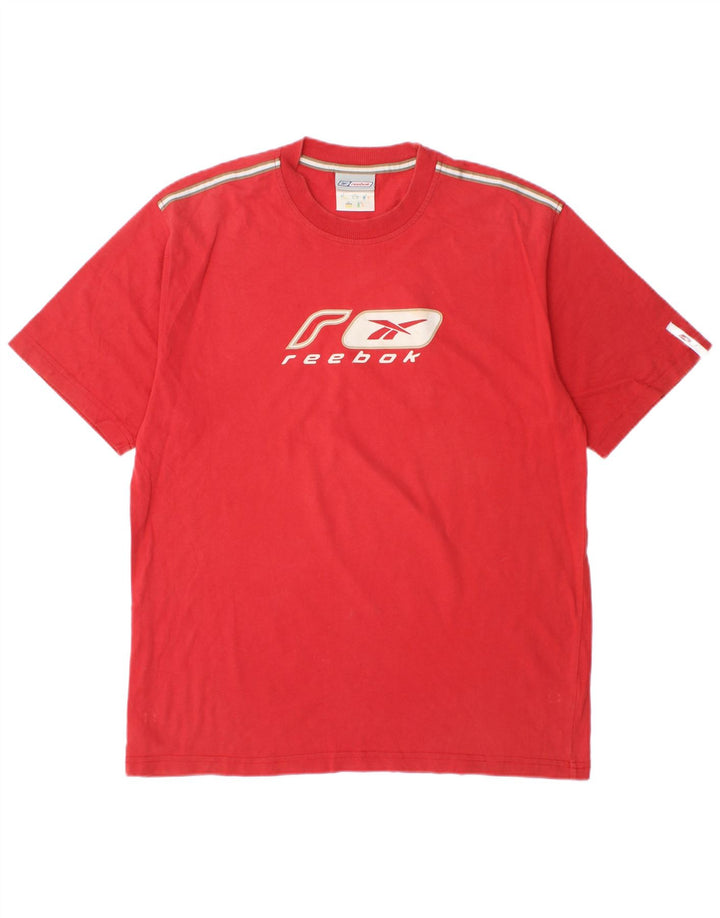 Ανδρικό γραφικό μπλουζάκι REEBOK Top Small Red