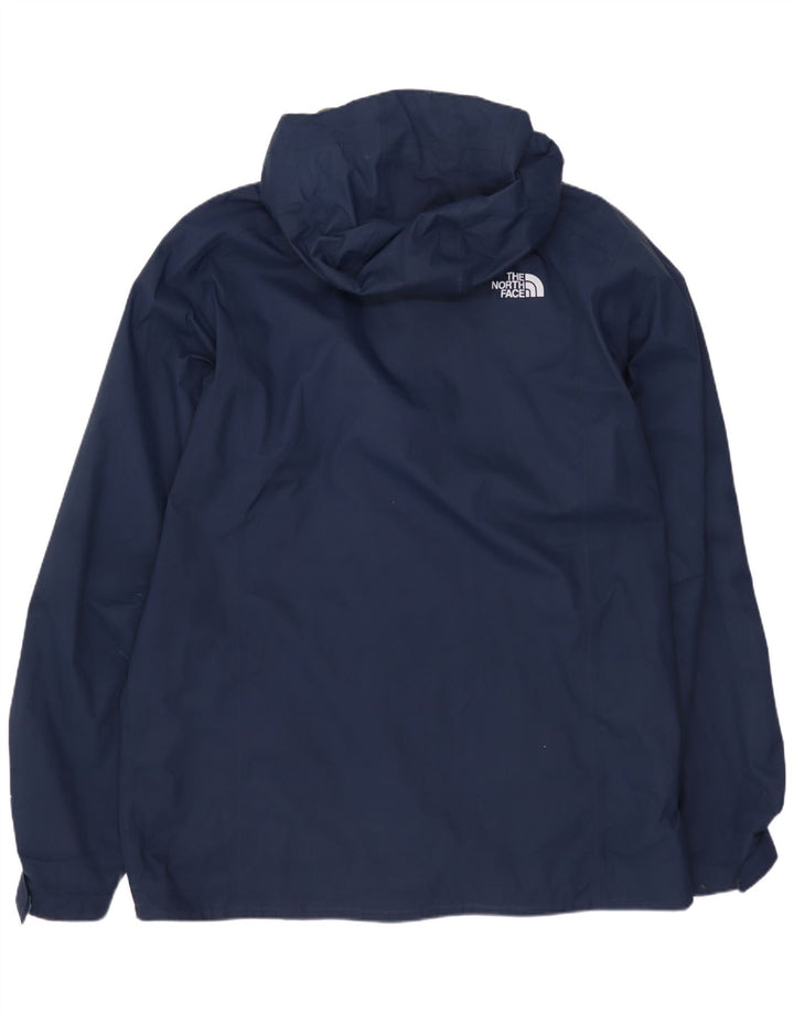 THE NORTH FACE Ανδρικό μπουφάν βροχής με κουκούλα UK 40 Large Navy Blue Polyester