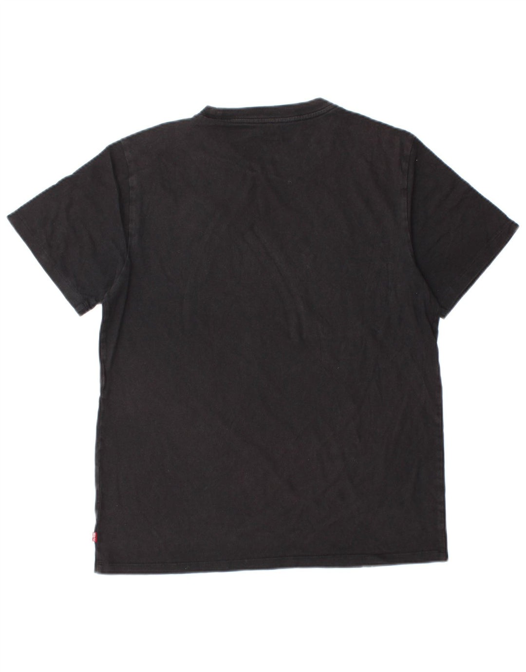 Γυναικείο T-Shirt τυποποιημένο γραφικό Levi's Top UK 14 Medium Black