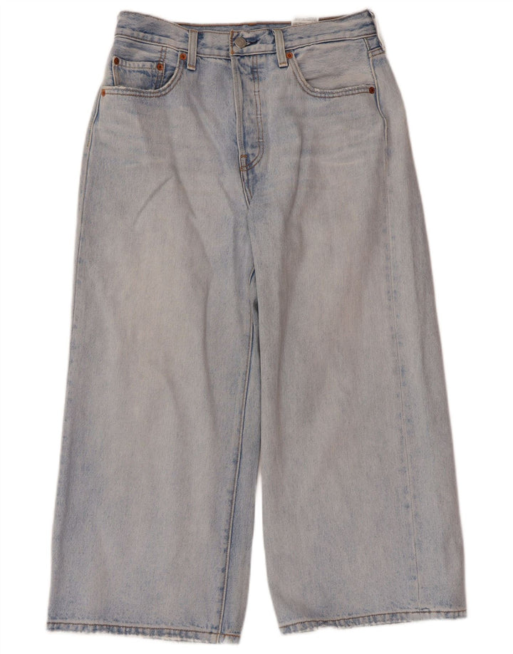 Γυναικείο τζιν Levi's Wide Leg Cropped W28 L23 Μπλε βαμβακερό