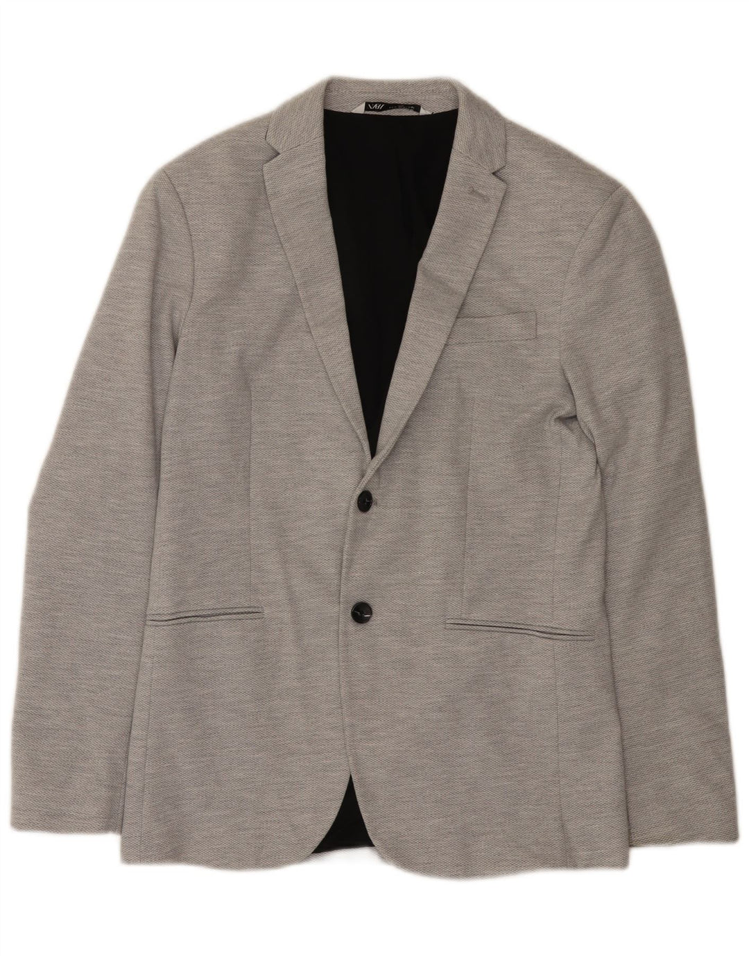 Zara Ανδρικό σακάκι με 2 κουμπιά σακάκι UK 38 Medium Grey