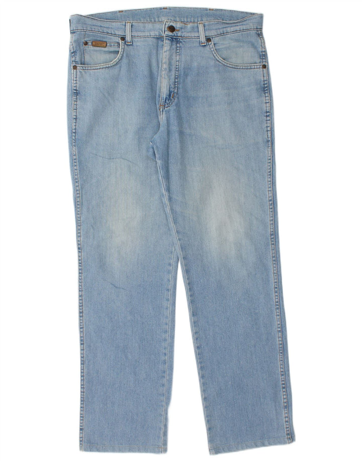 Wrangler Ανδρικό Texas Straight Jeans W36 L32 Μπλε βαμβακερό