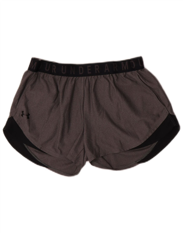 Under Armour Γυναικείο Αθλητικό Σορτς Ηνωμένου Βασιλείου 12 μεσαίου γκρι πολυεστέρα σπορ