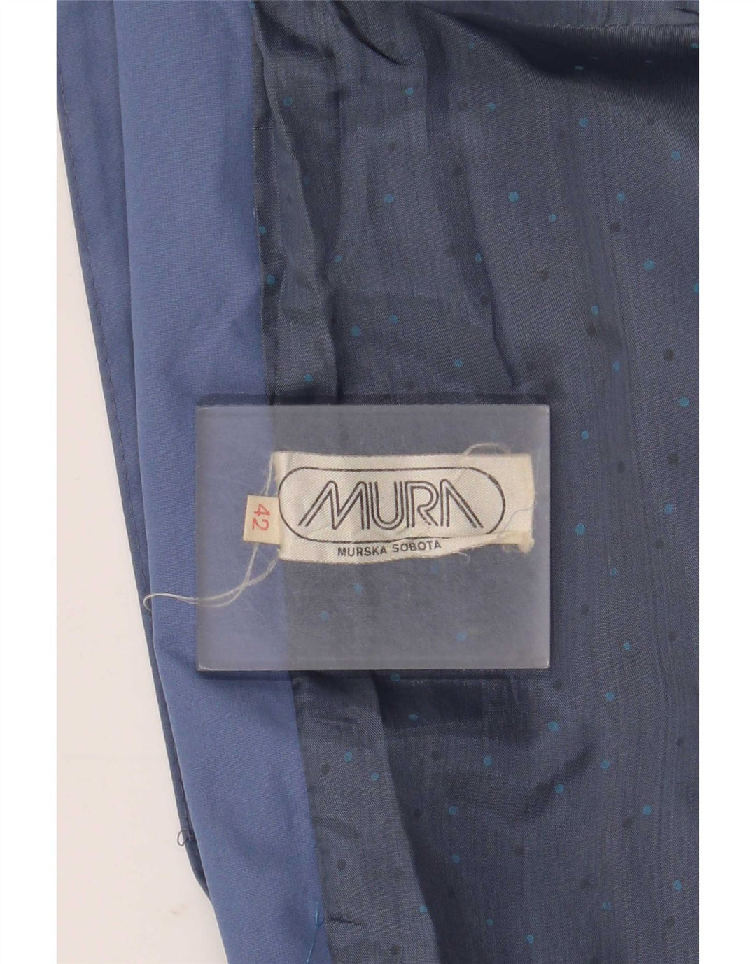 Vintage Γυναικείο Παλτό IT 42 Medium Blue