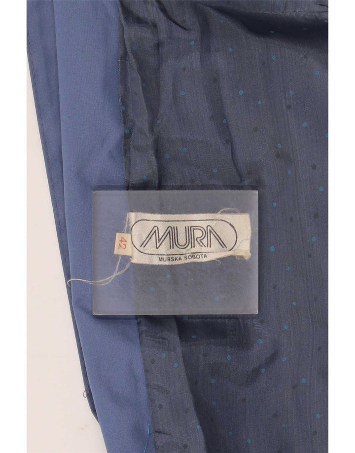 Vintage Γυναικείο Παλτό IT 42 Medium Blue