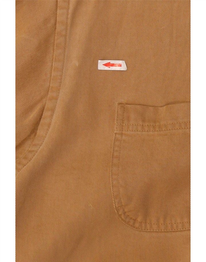 Ανδρικό πουκάμισο Marks & Spencer Large Beige Lyocell