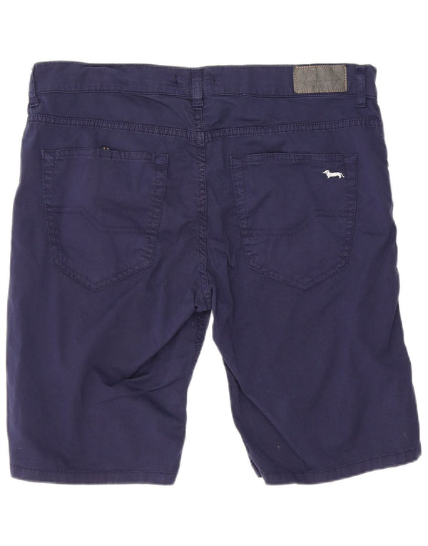 Ανδρικό καζούαλ σορτς Harmont & Blaine IT 50 Large W34 Navy Blue Cotton