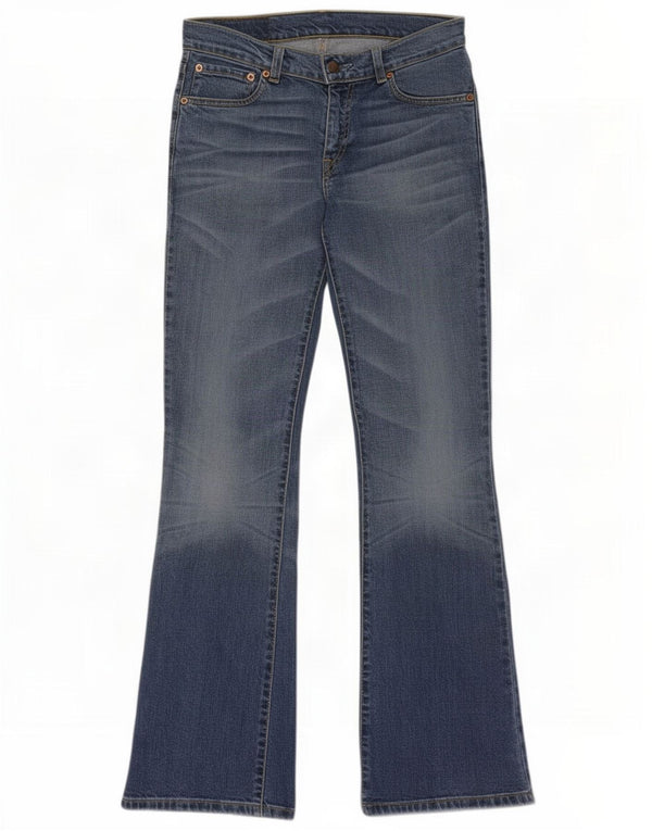 Levi's Womens 529 Flared Jeans W29 L32 Blue Cotton