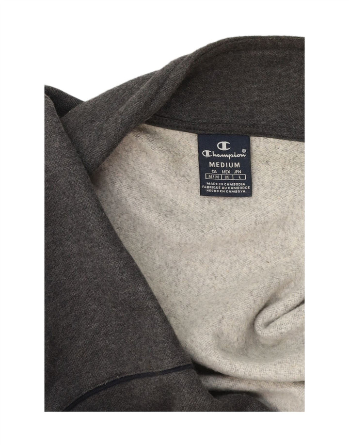 CHAMPION Mens Tracksuit Top Jacket Medium Grey Vintage Champion and Second-Hand Champion from Messina Hembry 
