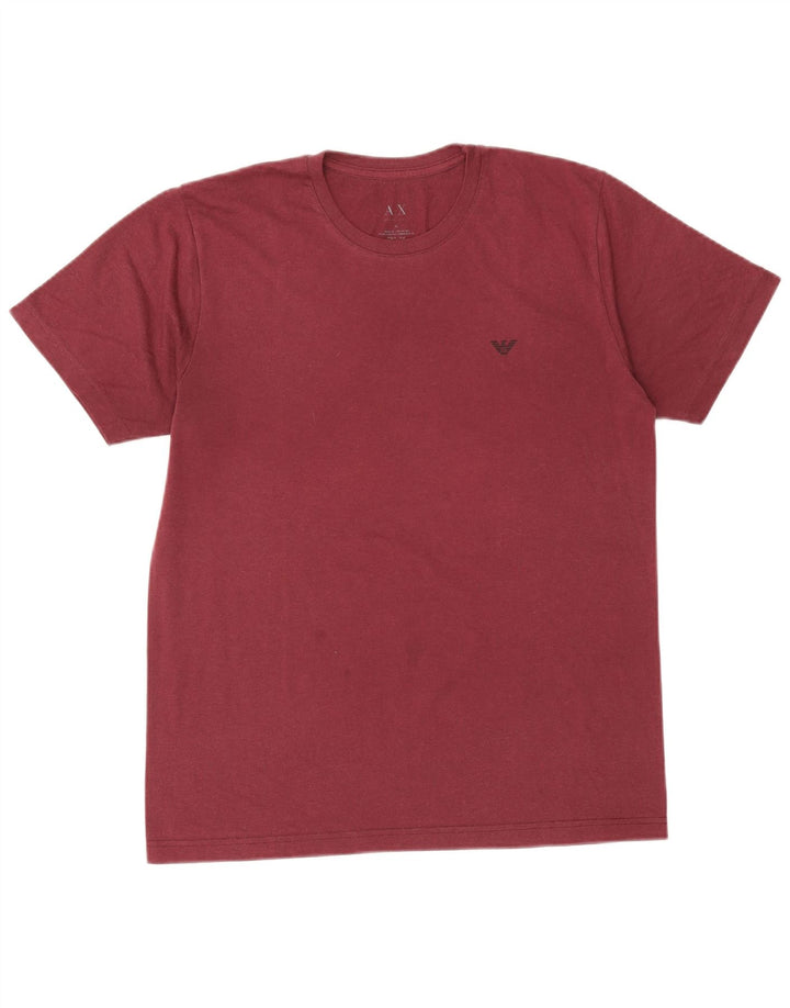 Armani Exchange Ανδρικό T-Shirt Top XL Burgundy