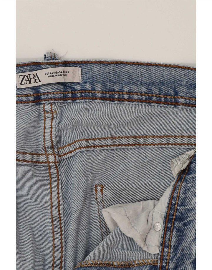 Zara Ανδρικό Slim Jeans EU 42 Large W32 L28 Blue
