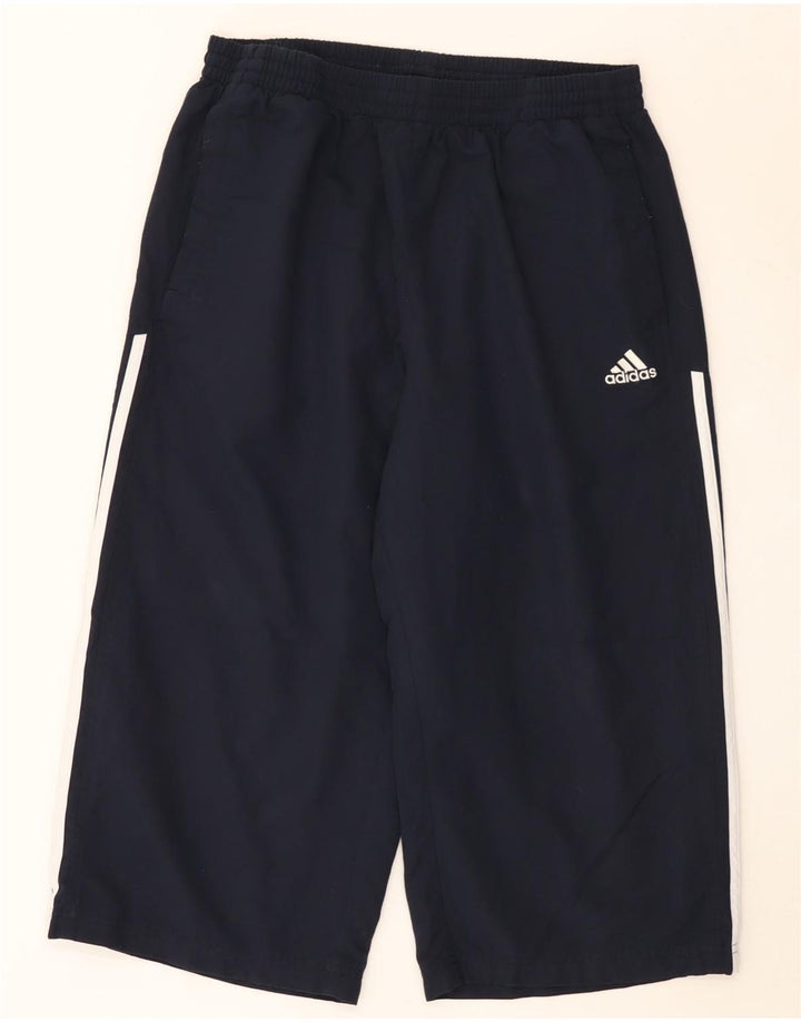 Ανδρικό αθλητικό σορτς Adidas βερμούδα μεγάλο μπλε ναυτικό πολυεστέρα