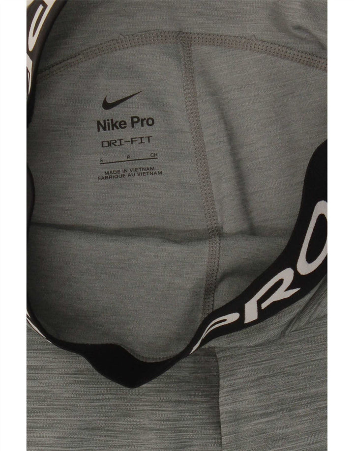 Γυναικεία κολάν Nike Dri Fit Graphic UK 8 Small Grey Flecked