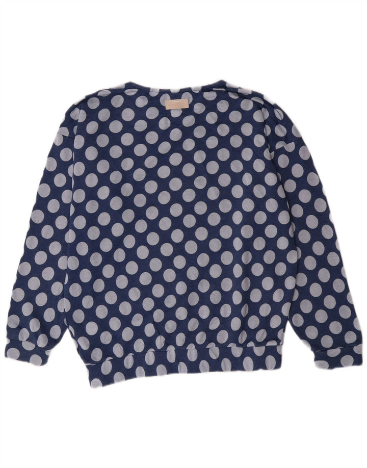 Γυναικείο Φούτερ Adidas Graphic Jumper UK 10 Small Blue Polyester