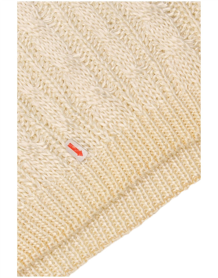 Γυναικείο πουλόβερ Giunco Crew Neck Jumper UK 14 Medium Off White