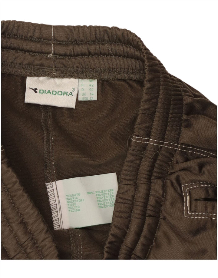 DIADORA Γυναικεία αθλητική φόρμα Παντελόνι UK 14 Large Khaki Polyester