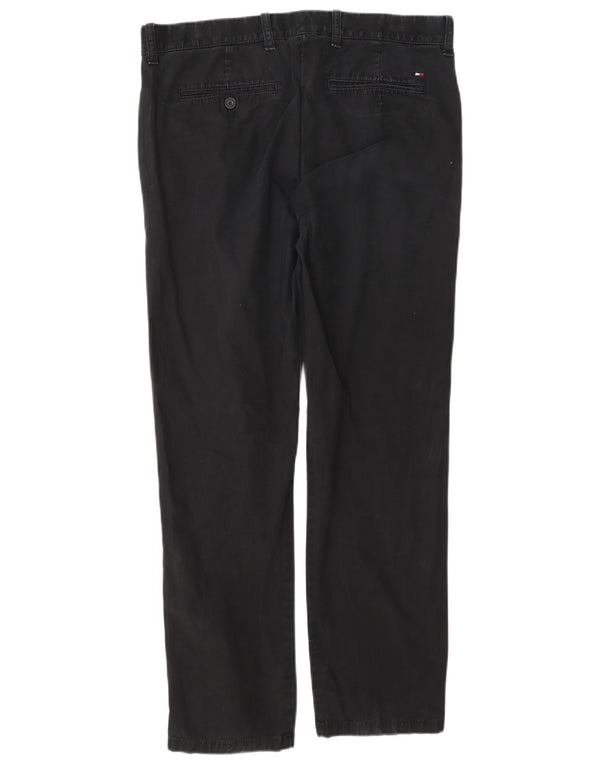 Tommy Hilfiger Ανδρικό ίσιο παντελόνι Chino W32 L30 Γκρι βαμβακερό