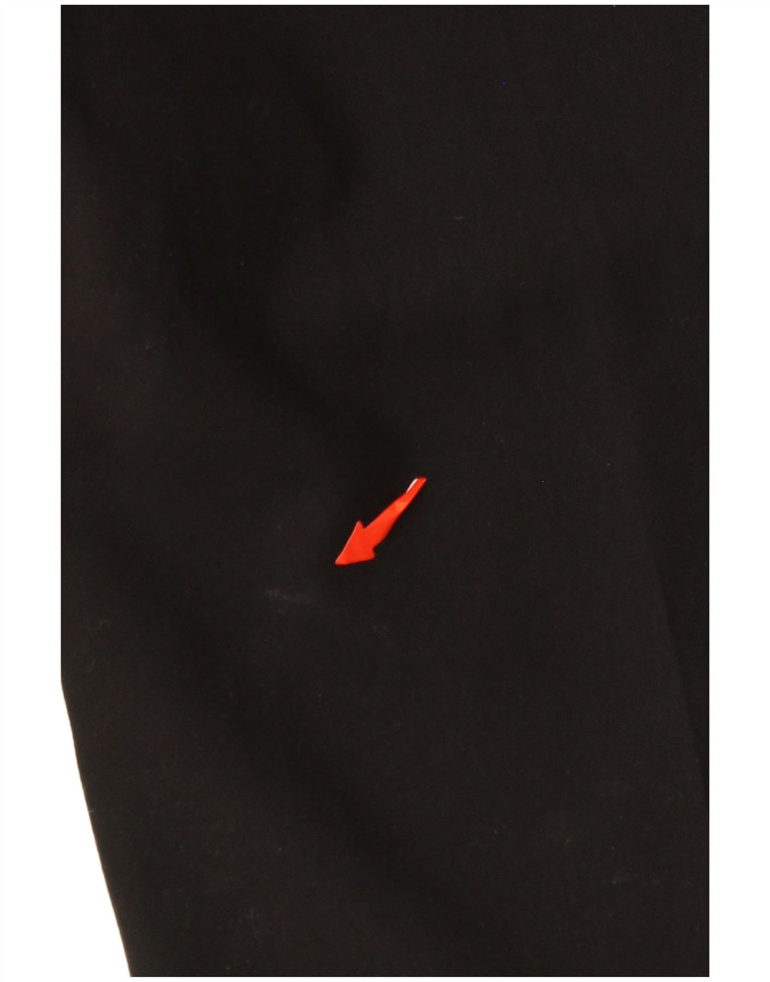 JIGSAW Γυναικείο ίσιο κομμένο παντελόνι UK 14 μεγάλο W34 L25 μαύρο