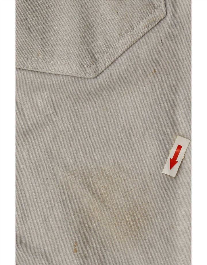 Zara Ανδρικό τζιν σορτς EU 40 Medium W30 Μπεζ βαμβακερό