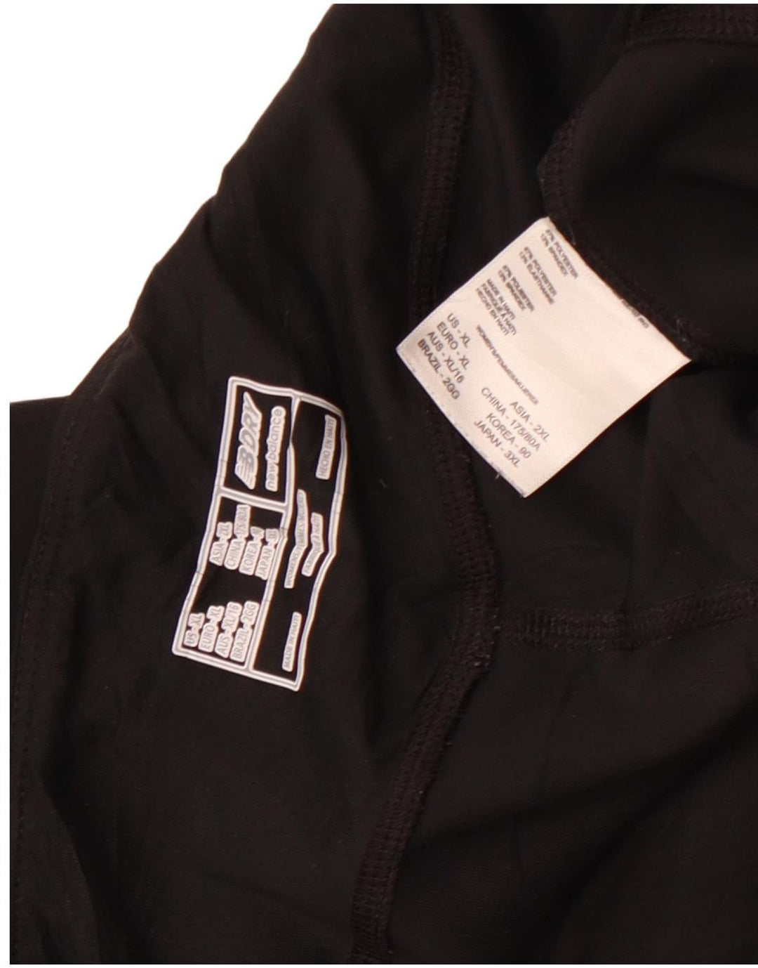 New Balance Γυναικεία Κάπρι Κολάν UK 18 XL Μαύρο Πολυεστέρας