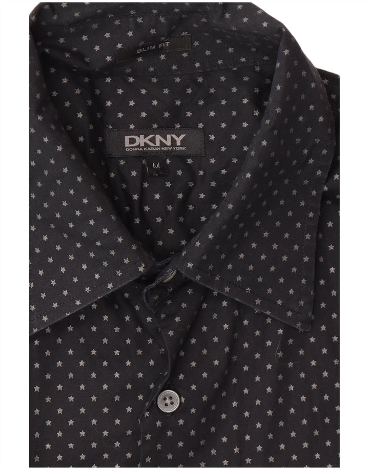 Ανδρικό πουκάμισο DKNY Slim Fit με μεσαία μαύρα στίγματα