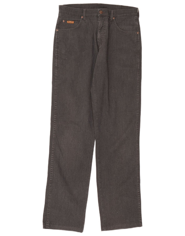 Wrangler Ανδρικό Texas Stretch ίσιο casual παντελόνι W33 L36 γκρι βαμβακερό