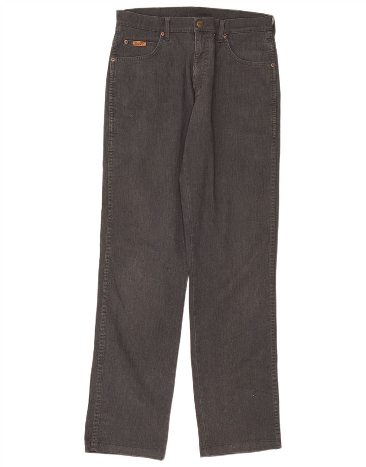 Wrangler Ανδρικό Texas Stretch ίσιο casual παντελόνι W33 L36 γκρι βαμβακερό