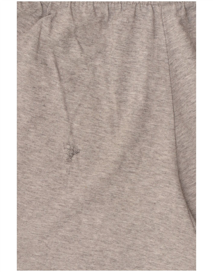 Ανδρικό αθλητικό σορτς Adidas από βαμβακερό μεσαίο γκρι