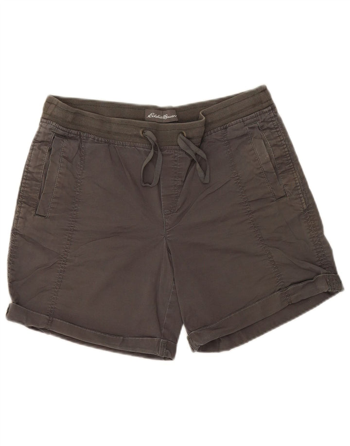 Γυναικείο σορτς Eddie Bauer US 10 Large W32 Γκρι βαμβακερό