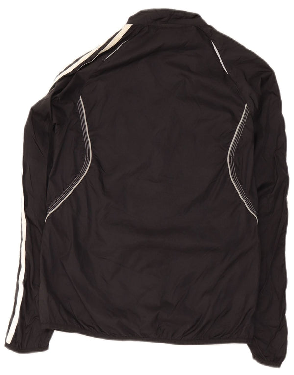 Γυναικεία αθλητική φόρμα Adidas Top Jacket UK 10 Small Black Nylon