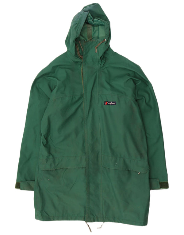 Ανδρικό αδιάβροχο Berghaus με κουκούλα UK 38 Medium Green Nylon