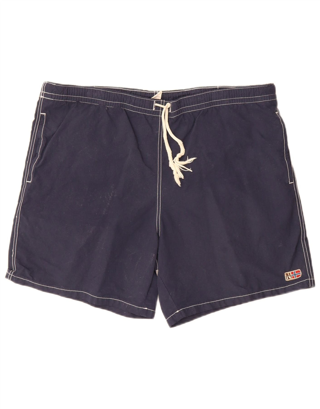 Ανδρικό σορτς κολύμβησης Napapijri μεγάλο Navy Blue Polyamide