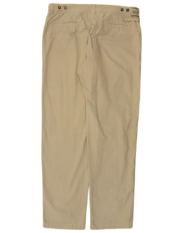 Ανδρικό ίσιο casual παντελόνι Murphy & Nye W40 L36 Μπεζ βαμβακερό