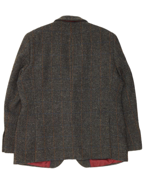 MARKS & SPENCER Ανδρικό σακάκι μπλέιζερ με 2 κουμπιά EU 54 2XL Green Check New Wool