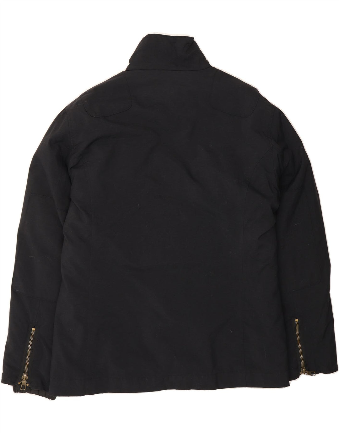 MASSIMO REBECCHI Mens Padded Jacket IT 54 2XL Black Nylon Vintage Massimo Rebecchi and Second-Hand Massimo Rebecchi from Messina Hembry 