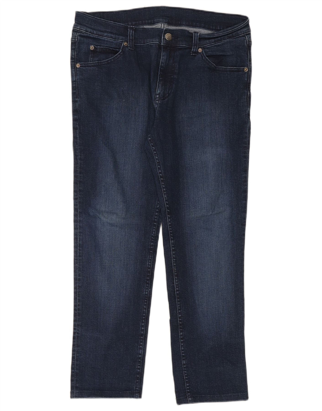 Φτηνό Γυναικείο τζιν ίσιο Δευτέρας W32 L26 Navy Blue Cotton