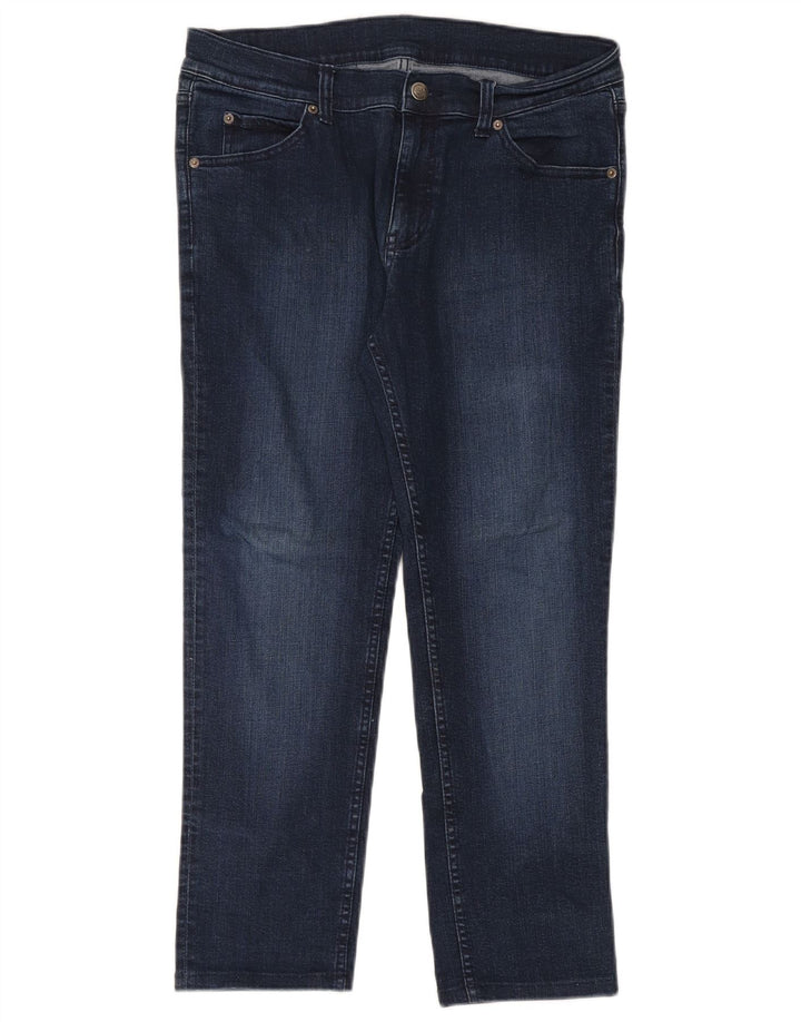Φτηνό Γυναικείο τζιν ίσιο Δευτέρας W32 L26 Navy Blue Cotton