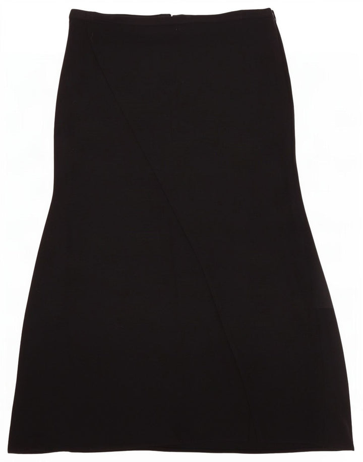Cos Γυναικεία Maxi Φούστα Medium W30 Black Viscose