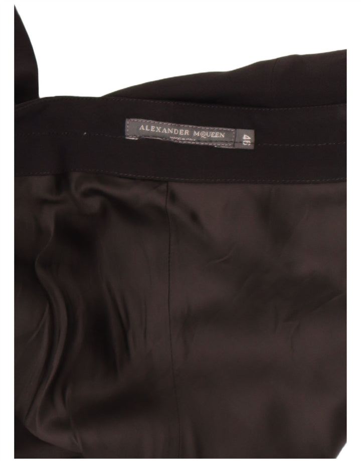 Alexander Mcqueen Γυναικεία φούστα σε γραμμή Α IT 46 Large W34 L25 Black Classic