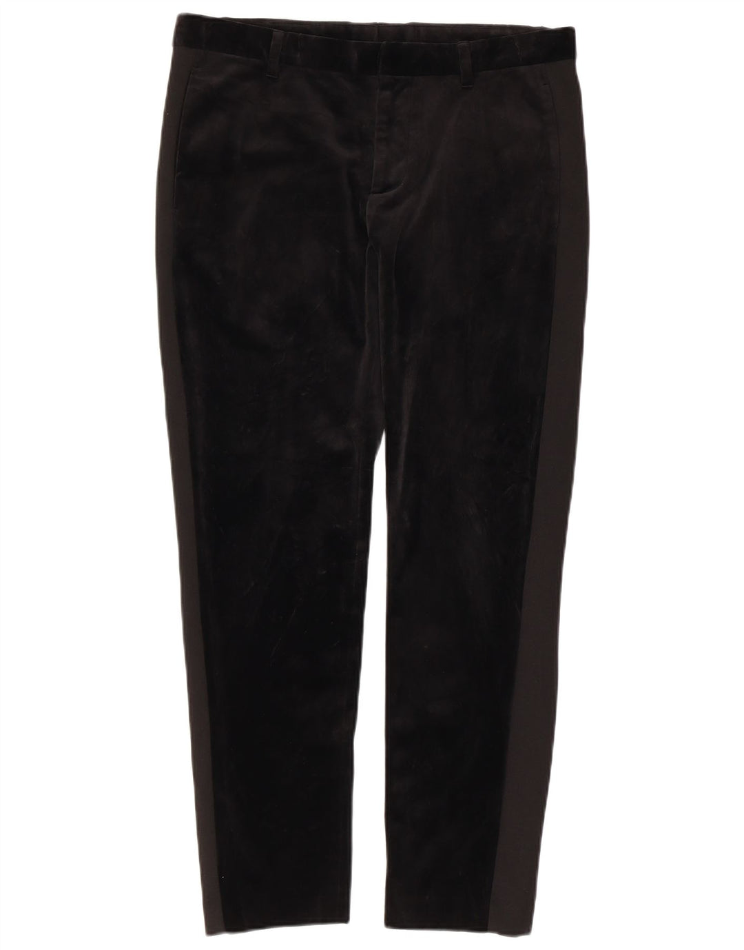 Zara Γυναικείο Slim παντελόνι Chino EU 40 Medium W31 L28 Black Viscose