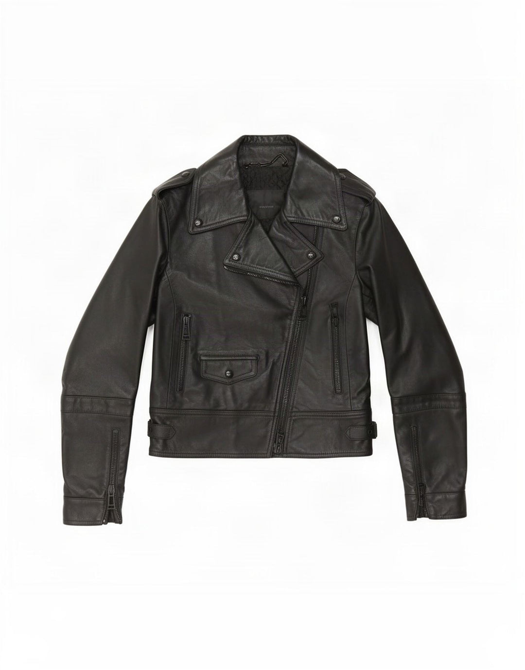 Belstaff Γυναικείο Δερμάτινο Μπουφάν Biker IT 38 XS Μαύρο
