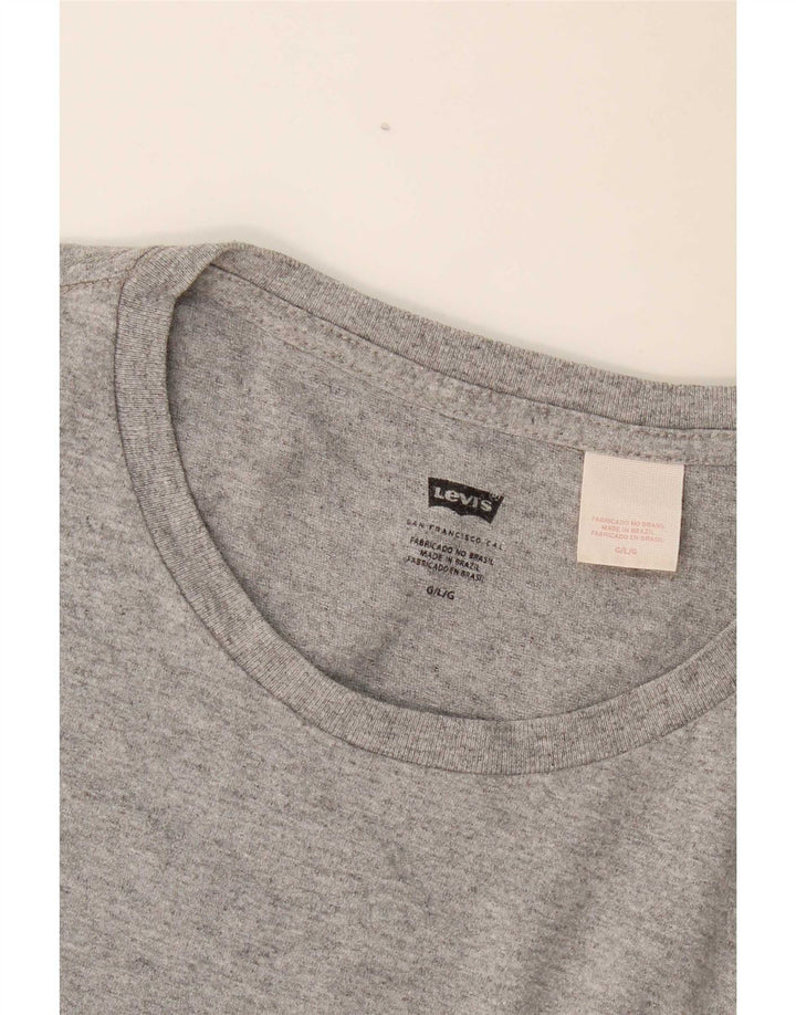 Ανδρικό T-Shirt Levi's Top Large Grey Flecked
