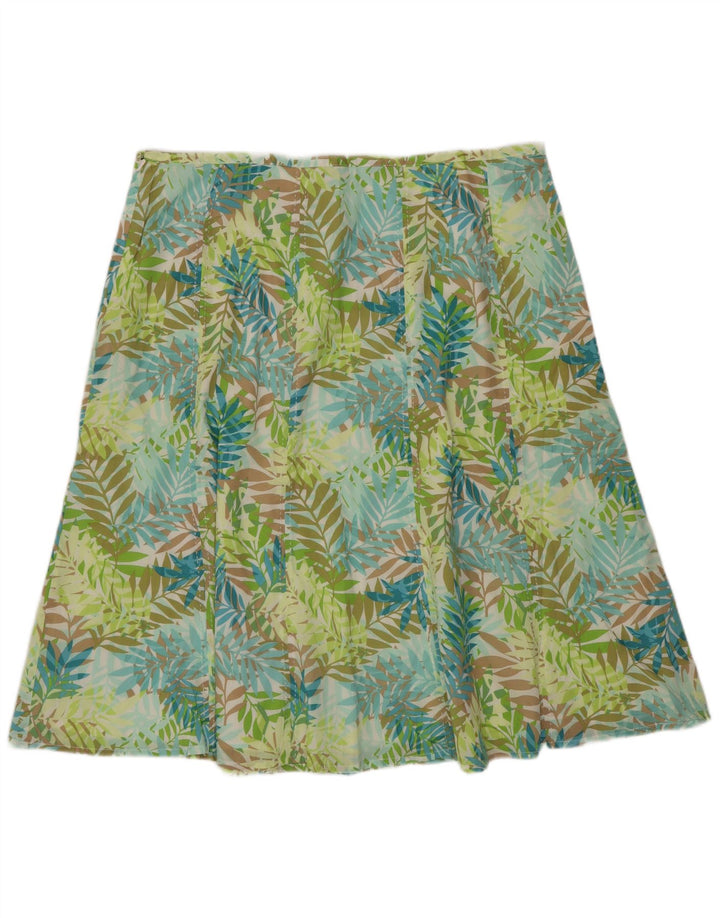 EDDIE BAUER Γυναικεία φούστα σε γραμμή Α US 12 Μεγάλη W32 Πολύχρωμη Floral