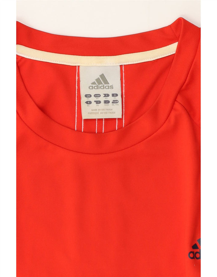 Ανδρικό T-Shirt Adidas Top XL Red Colourblock