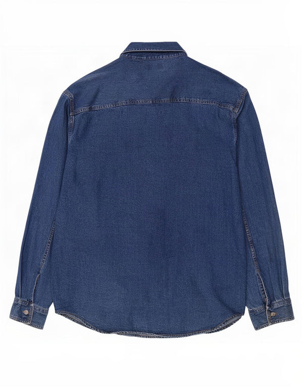 Ανδρικό τζιν πουκάμισο Levi's μεγάλο μπλε βαμβακερό